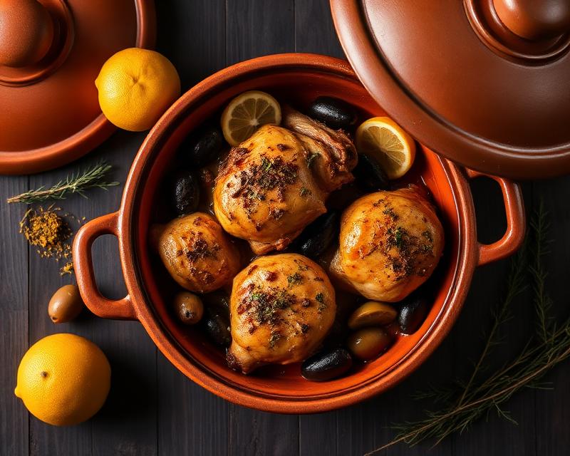 Kip Tajine met Citroen